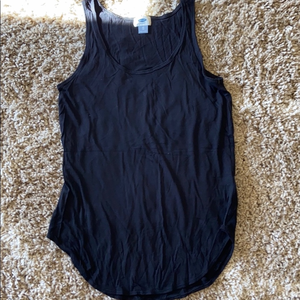 Old navy black tank top
